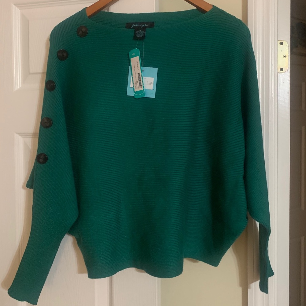 Brand new dolman sleeve top